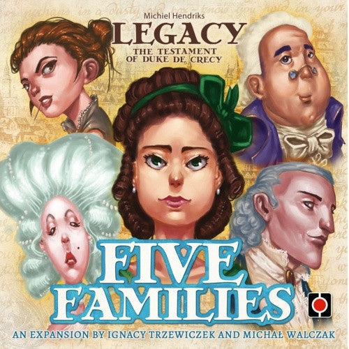 Legacy: The Testament of Duke De Crecy - Five Families Expansion available at exclusivasunibis Austria
