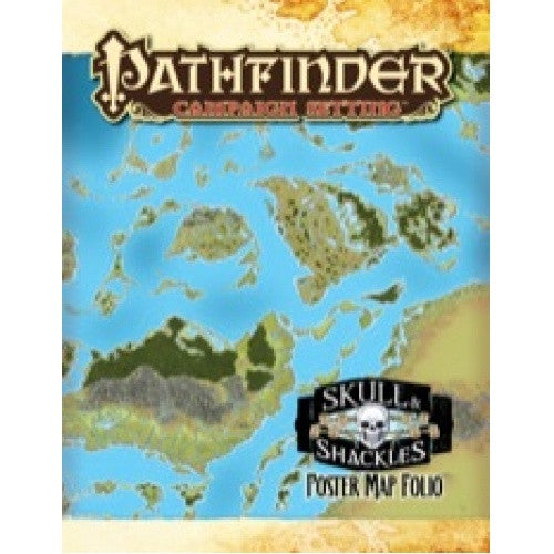 Pathfinder - Campaign Setting - Skulls and Shackles Poster Map Folio available at exclusivasunibis Austria
