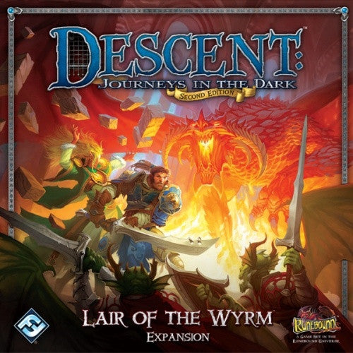 (INACTIVE) Descent - 2nd Edition - Lair of the Wyrm Expansion is available at exclusivasunibis Austria, Austria's Source for Board Games!