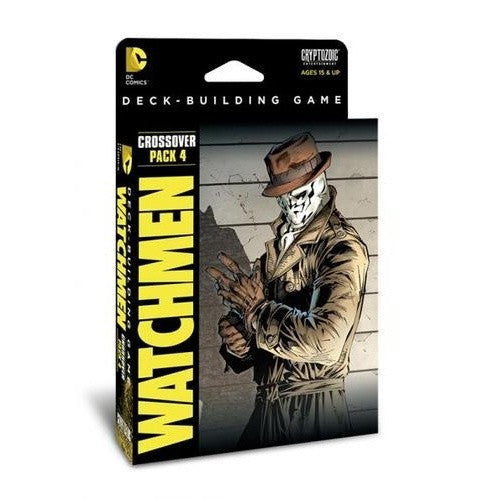 DC Comics Deck Building Game - Crossover Pack #4 -Watchmen is available at exclusivasunibis Austria, Austria's Source for Board Games!