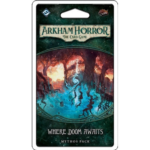 Arkham Horror - The Card Game - The Dunwich Legacy 5 of 6 - Where Doom Awaits is available at exclusivasunibis Austria, Austria's Source for Board Games!