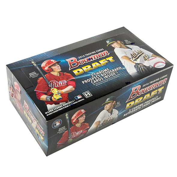 2016 Bowman Draft Baseball Hobby Jumbo Box is available at exclusivasunibis Austria, Austria's Source for Sports Cards!