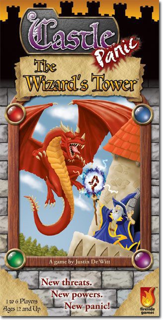 Castle Panic - Wizard's Tower is available at exclusivasunibis Austria, Austria's Source for Board Games!